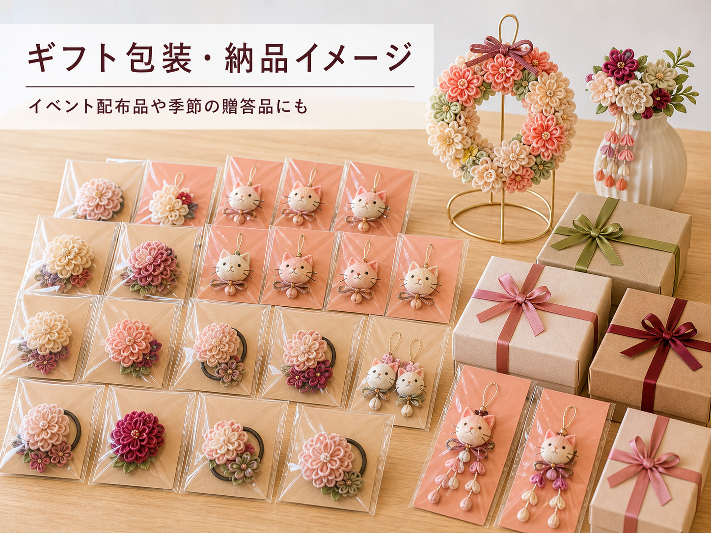 企業向けハンドメイドギフトのイメージ